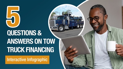 5 Questions and Answers on Tow Truck Financing: Interactive Infographic