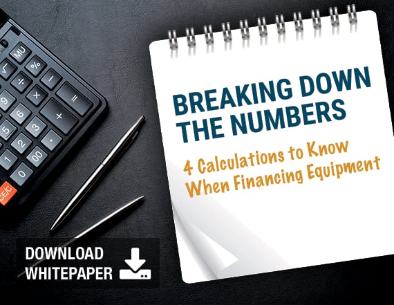 4 Calculations to Know When Financing Equipment E-Book